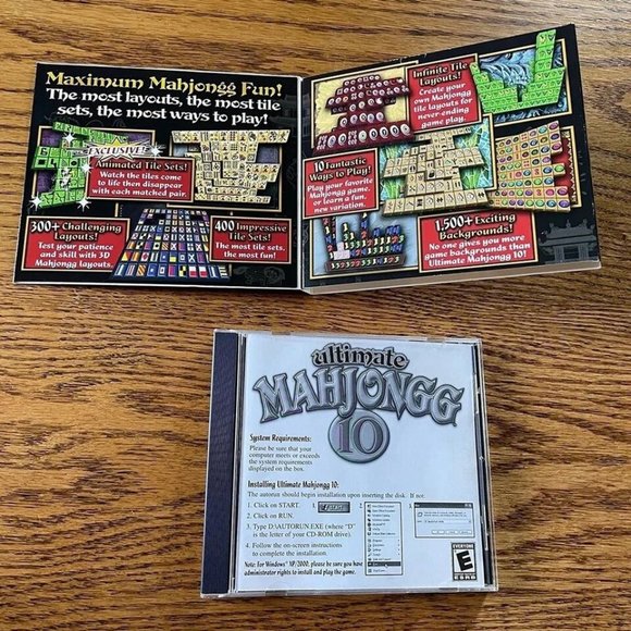 Ultimate Mahjongg (10 Ways to Play) PC CD-ROM - Picture 3 of 8
